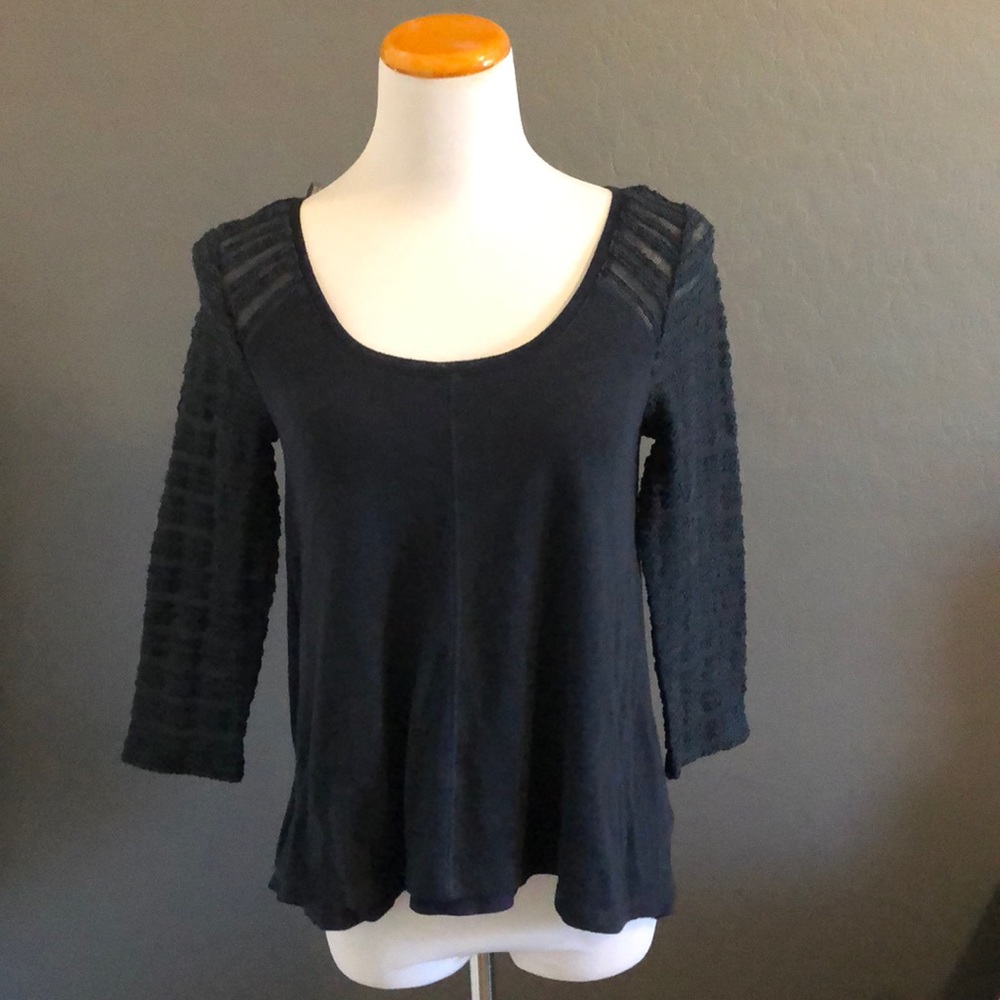 Jessica Simpson blue knit lightweight sweater S